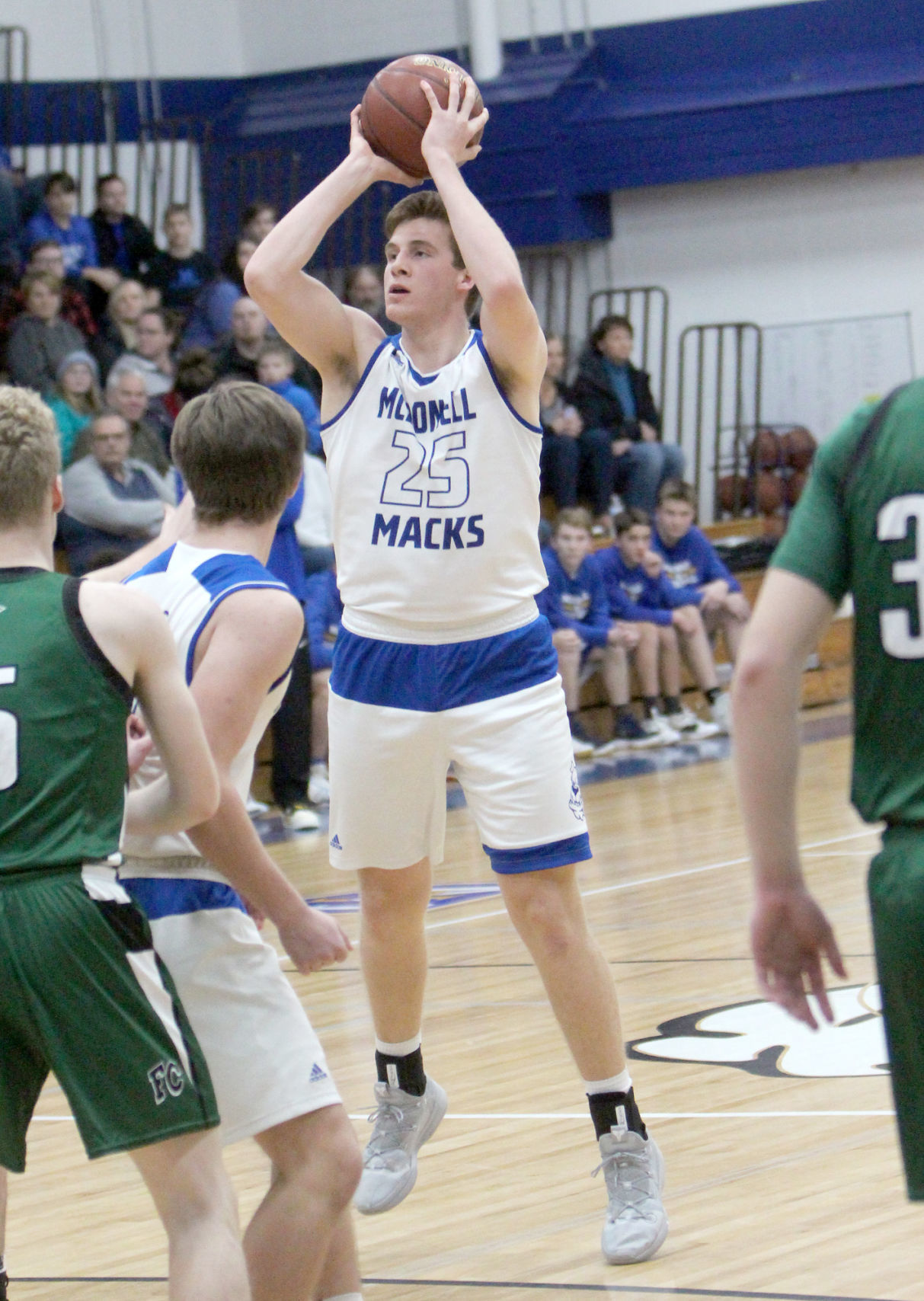 Fall Creek at McDonell boys basketball 12-20-19